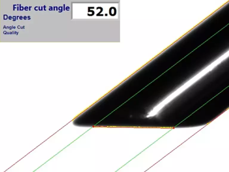 Fiber end profile