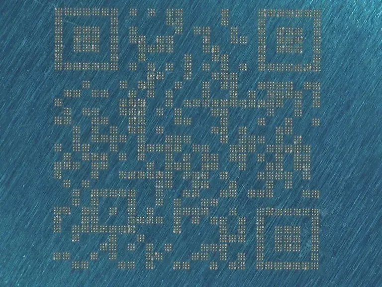 SLM Laser Marking QR Code