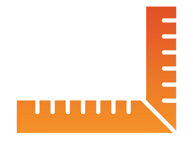 L-square ruler icon vector. Right angle measurement tool symbol for carpentry, engineering, drafting, and stationery set. Vector Illustration.
