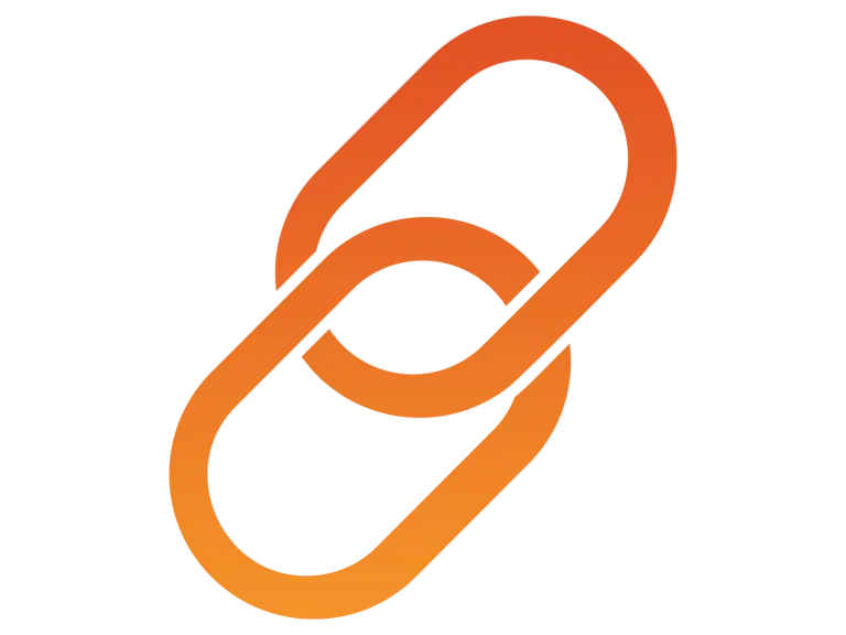 connected glyph icon